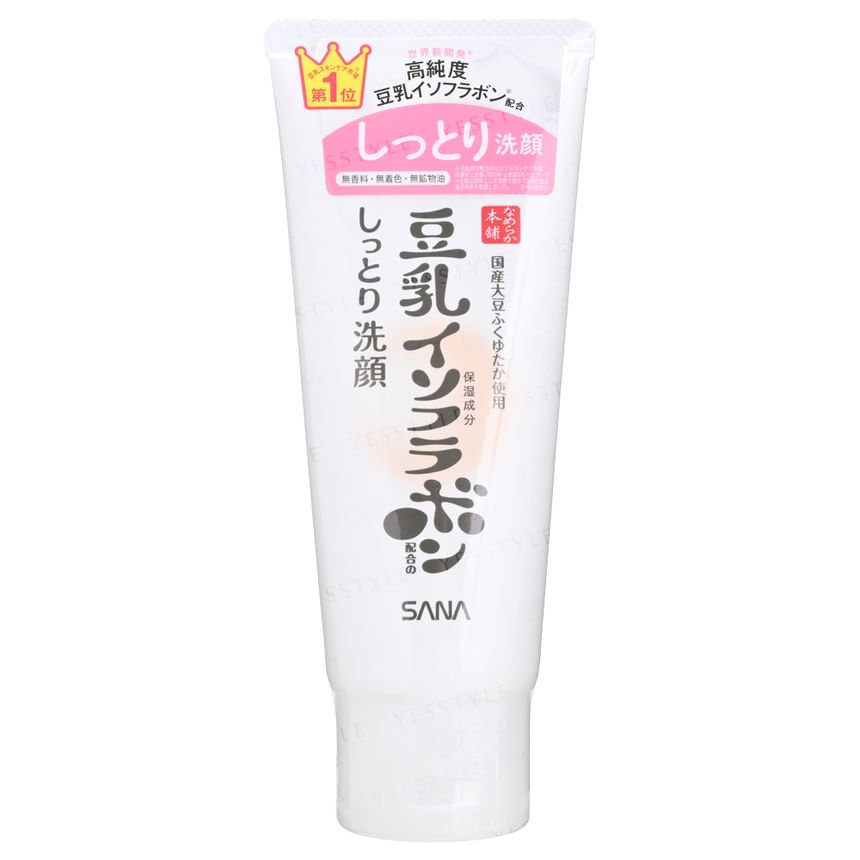 SANA - Soy Milk Moisture Cleansing Face Wash Moist NC, 150g, 173 g, 4964596701115