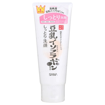 SANA - Soy Milk Moisture Cleansing Face Wash Moist NC, 150g, 173 g, 4964596701115
