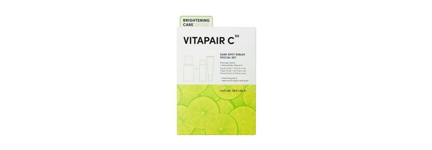 NATURE REPUBLIC - Vitapair C Dark Spot Serum Special Set, 3 pcs, 201 g, 8806173484607