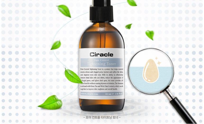 Ciracle - Pore Control Tightening Toner 105ml, 105ml, 250 g, 8809046294396