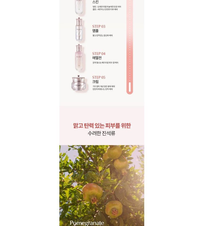 Sooryehan - Ultimate Pomegranate Skincare Set, 6 pcs, 1067 g, 8801051483499