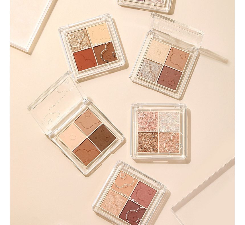 Judydoll - 4 Shades Eyeshadow - SWEET TEA, #31 SWEET TEA - 5.3g, 52 g, 6971053258493