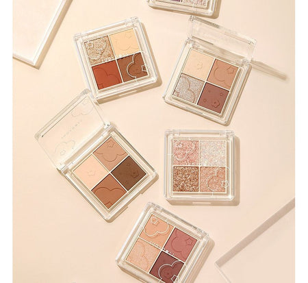Judydoll - 4 Shades Eyeshadow - SWEET TEA, #31 SWEET TEA - 5.3g, 52 g, 6971053258493