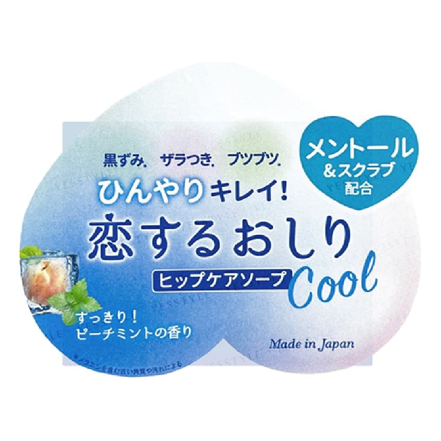 Pelican Soap - Koisuru Oshiri Cool Soap Peach Mint, 80g, 100 g, 4976631481166