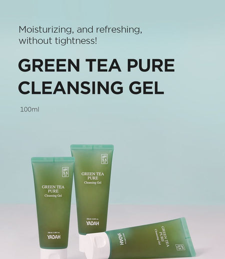 YADAH - Green Tea Pure Cleansing Gel, 100ml, 250 g, 8809340386056
