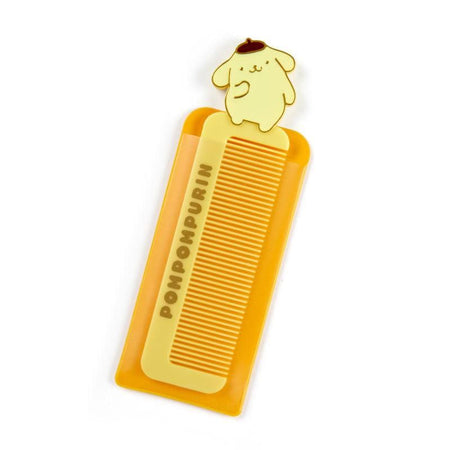 Sanrio - Pompompurin Compact Comb, 1 pc, 50 g, 4550337877432