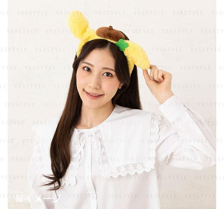 Sanrio - Pompompurin Headband, 1 pc, 200 g, 4550337344095