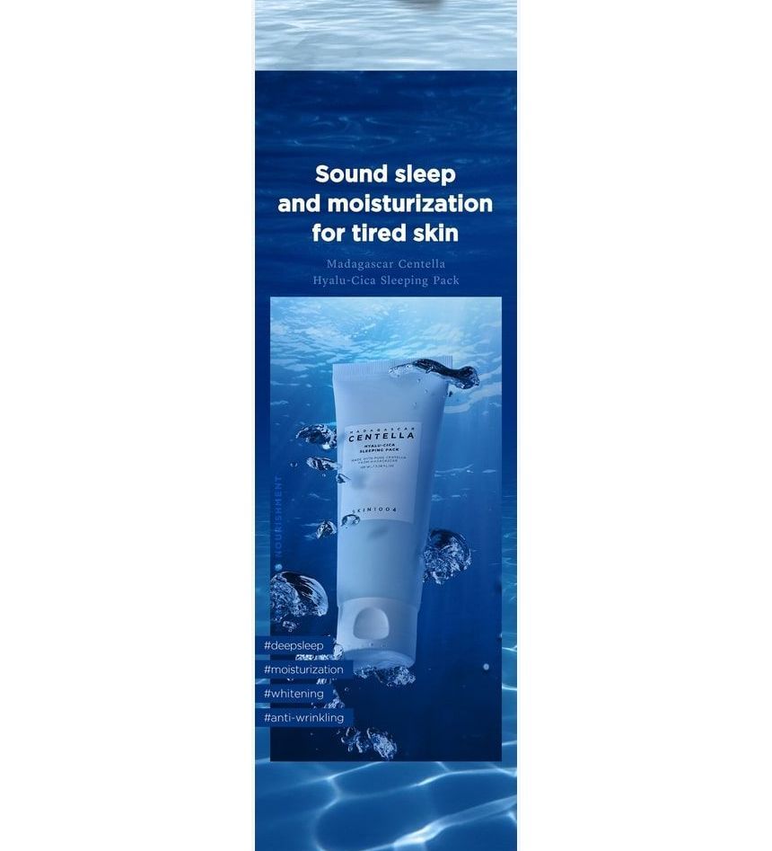 SKIN 1004 - Madagascar Centella Hyalu-Cica Sleeping Pack Mini, 30ml, 48 g, 8809576261004