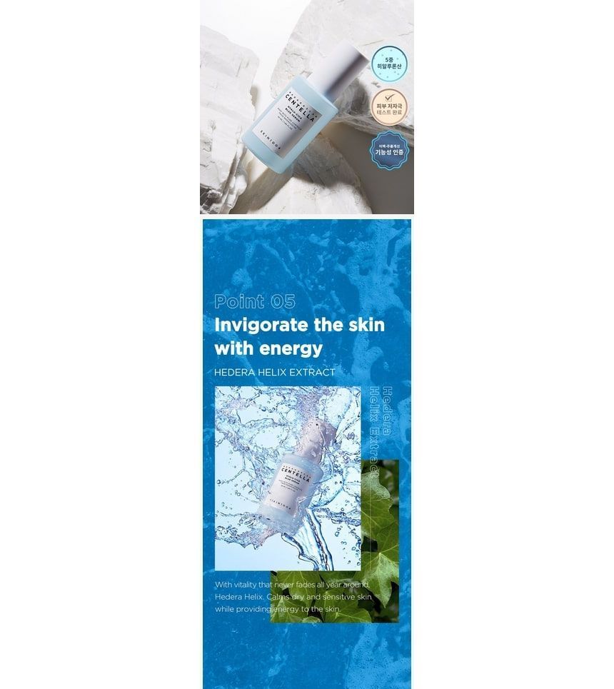 SKIN 1004 - Madagascar Centella Hyalu-Cica Blue Serum Mini, 30ml, 52 g, 8809576261059