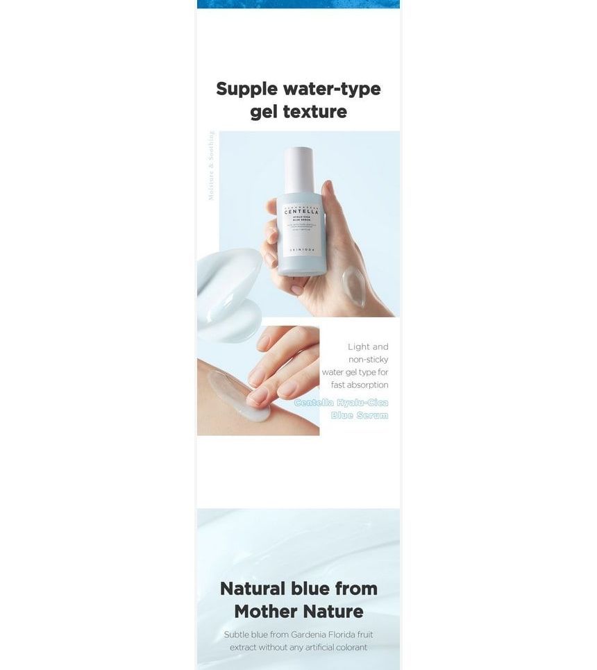 SKIN 1004 - Madagascar Centella Hyalu-Cica Blue Serum Mini, 30ml, 52 g, 8809576261059
