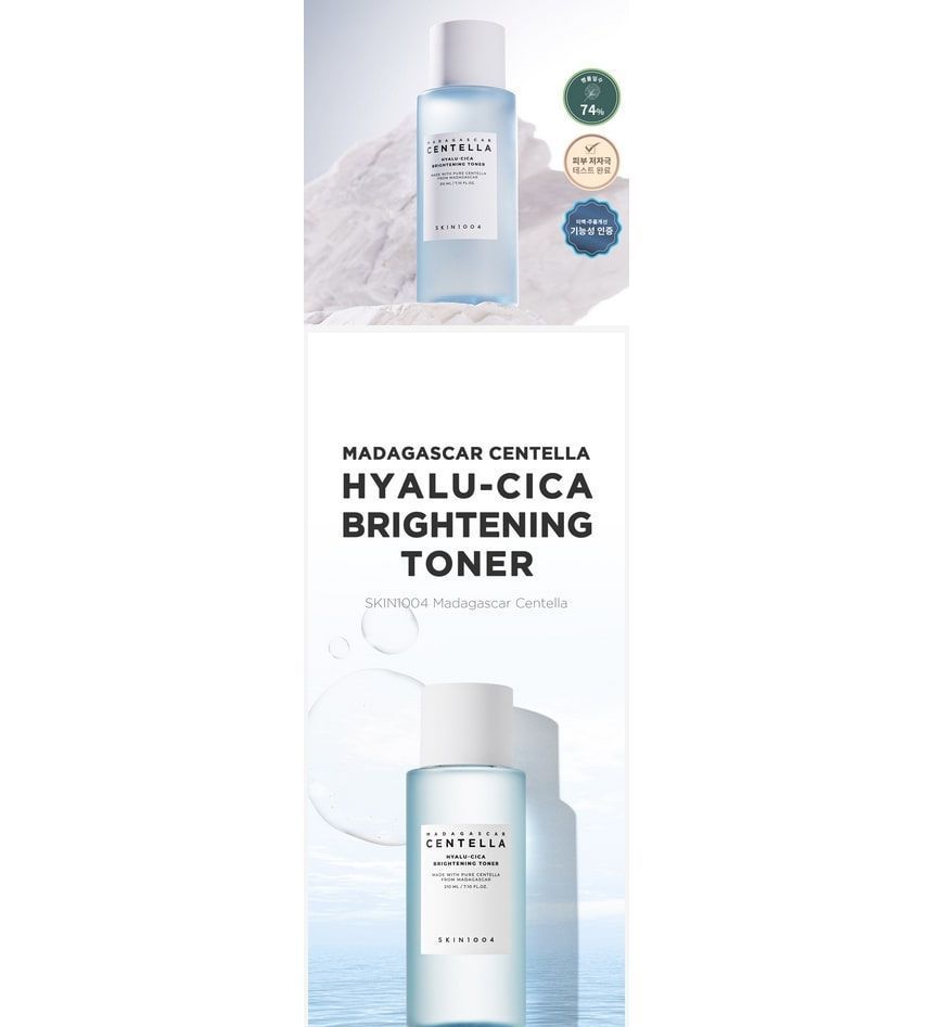 SKIN 1004 - Madagascar Centella Hyalu-Cica Brightening Toner Mini, 30ml, 51 g, 8809576261073