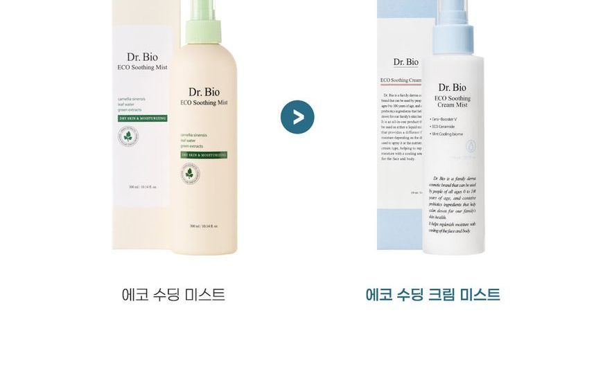 Dr. Bio - ECO Soothing Cream Mist, 150ml, 150 g, 8809186777636