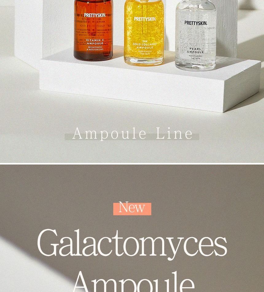 Pretty skin - Galactomyces Ampoule, 50ml, 130 g, 8809733210753