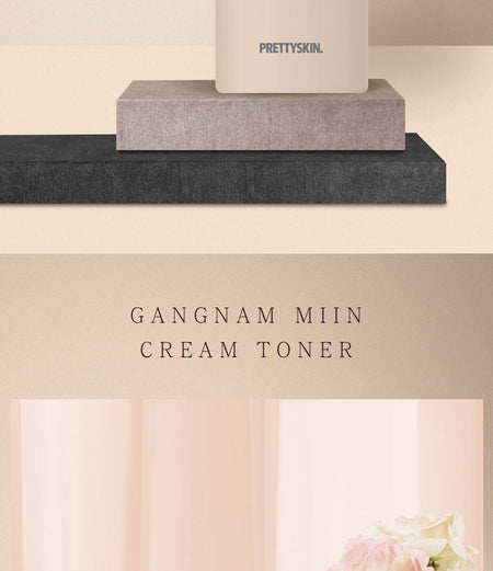 Pretty skin - Gangnam Miin Cream Toner, 300ml, 600 g, 8809733211019