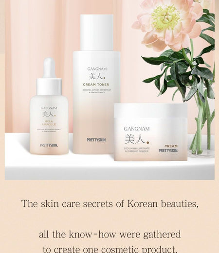 Pretty skin - Gangnam Miin Cream Toner, 300ml, 600 g, 8809733211019