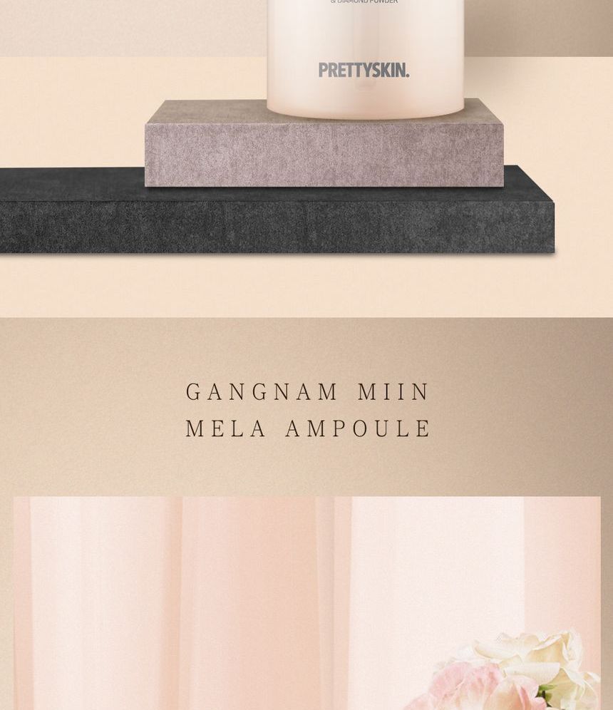 Pretty skin - Gangnam Miin Mela Ampoule, 50ml, 130 g, 8809733211125