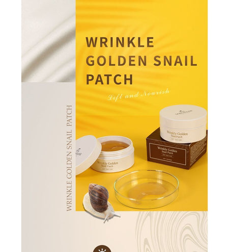 the SKIN HOUSE - Wrinkle Golden Snail Patch, Renewed - 60 pcs, 195 g, 8809080823330