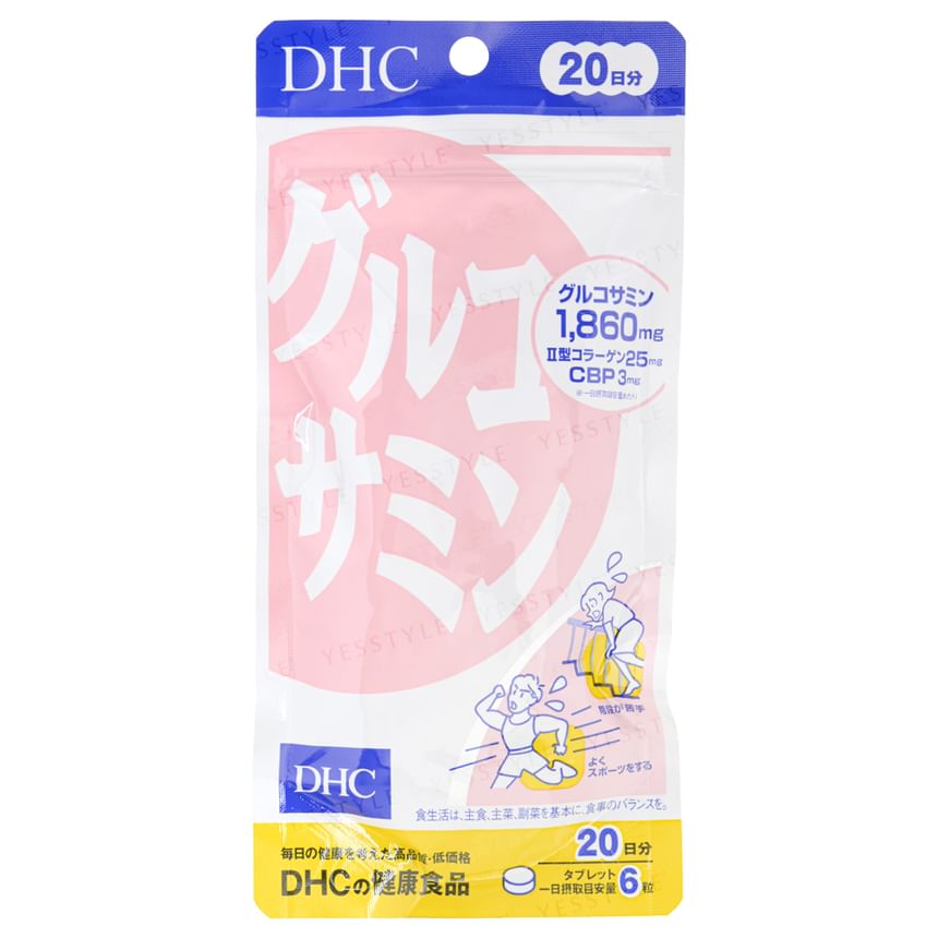 DHC - Glucosamine Tablet, 120 tablets (20 days supply), 57 g, 4511413404386