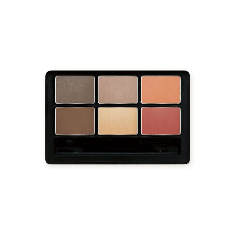 Beauty World - DANTAR Multi Face Palette Wolf Red, 1 pc, 40 g, 4573225281104