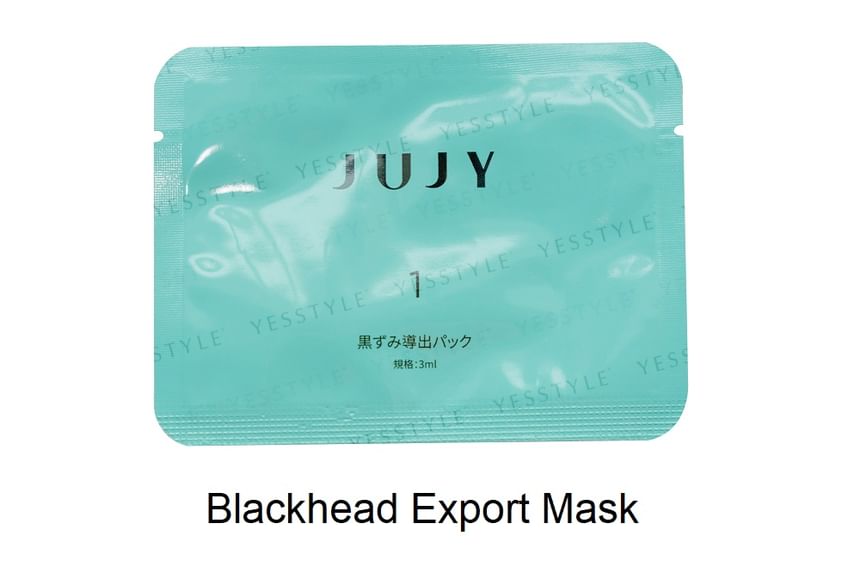 JUJY - Blackhead Export Mask 10 pcs + Pore Shrinking Mask 10 pcs, 20 pcs, 120 g, 4582545360208