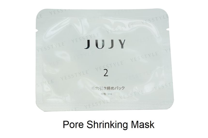 JUJY - Blackhead Export Mask 10 pcs + Pore Shrinking Mask 10 pcs, 20 pcs, 120 g, 4582545360208