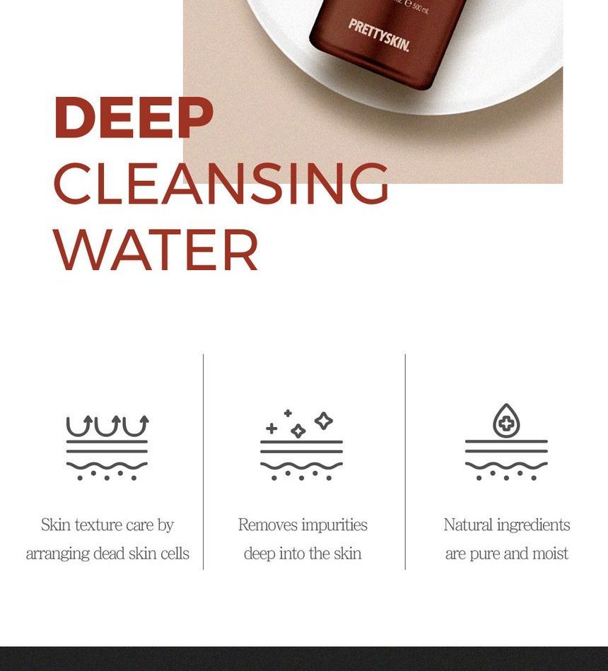 Pretty skin - Galactomyces First Deep Cleansing Water, 500ml, 524 g, 8809733212801