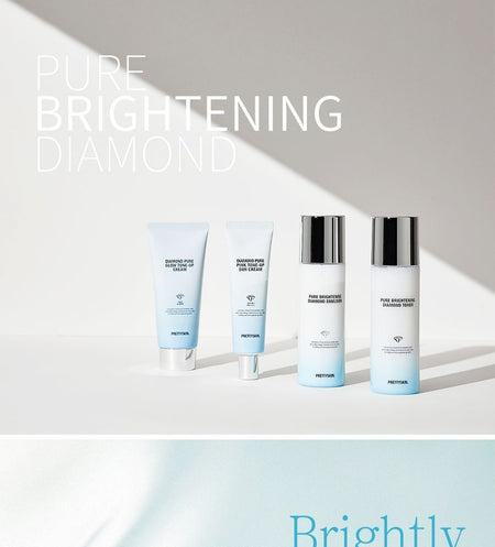 Pretty skin - Diamond Pure Glow Tone-Up Cream, 100ml, 143 g, 8809733211194