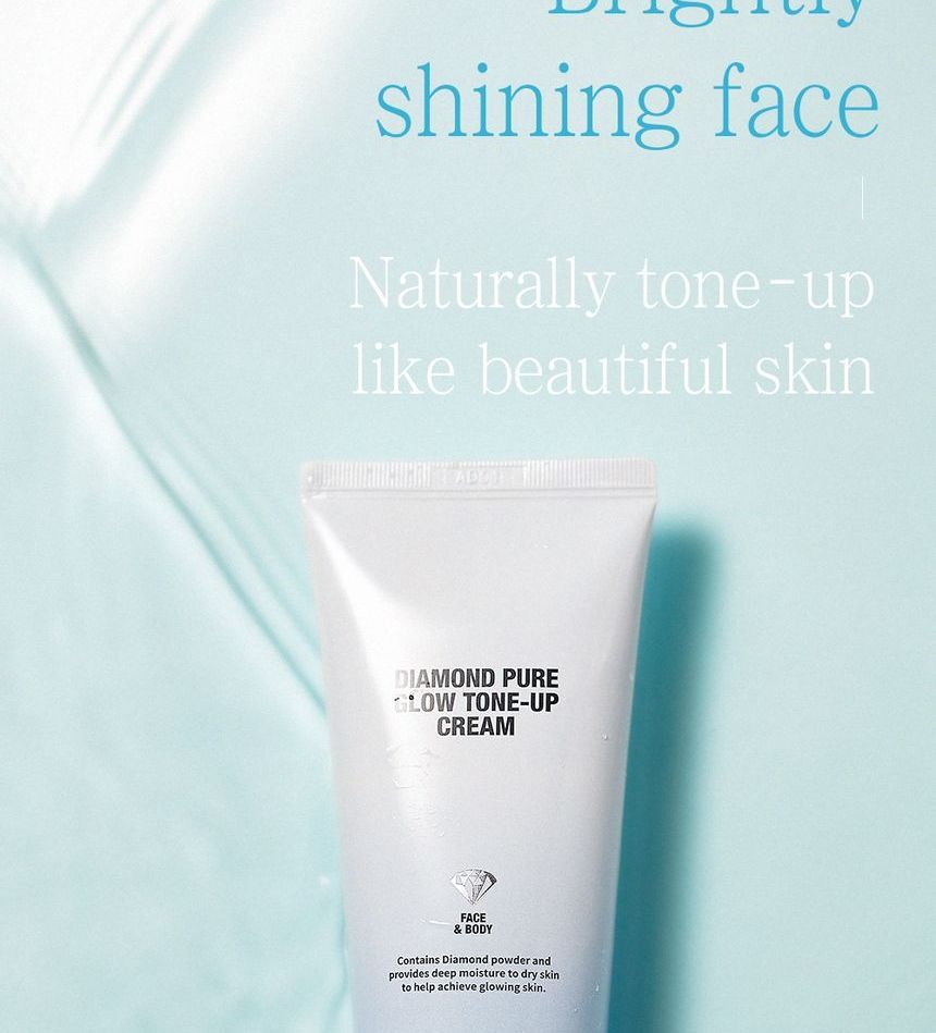 Pretty skin - Diamond Pure Glow Tone-Up Cream, 100ml, 143 g, 8809733211194