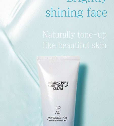 Pretty skin - Diamond Pure Glow Tone-Up Cream, 100ml, 143 g, 8809733211194