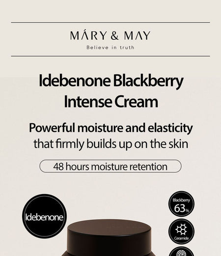 Mary&May - Idebenone Blackberry Intense Cream Mini, 12g, 15 g, 8809670682323