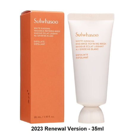Sulwhasoo - White Ginseng Radiance Refining Mask Mini, 2023 Version - 35ml, 57 g, 8809803587884