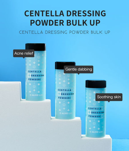 ALIVE:LAB - Centella Dressing Powder Bulk Up, 12ml, 34 g, 8809853890033