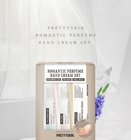 Pretty skin - Romantic Perfume Hand Cream Set, 3 pcs, 600 g, 8809733214751