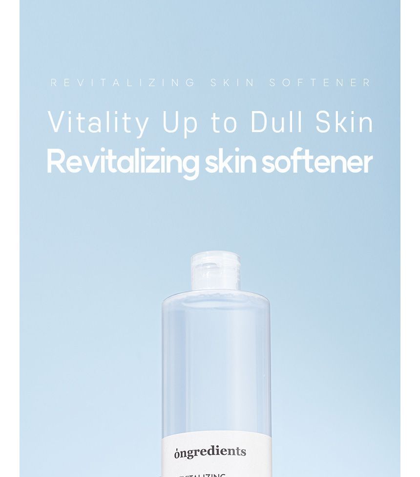 ongredients - Revitalizing Skin Softener, 250ml, 462 g, 8809884770830