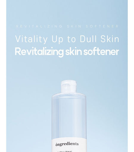 ongredients - Revitalizing Skin Softener, 250ml, 462 g, 8809884770830