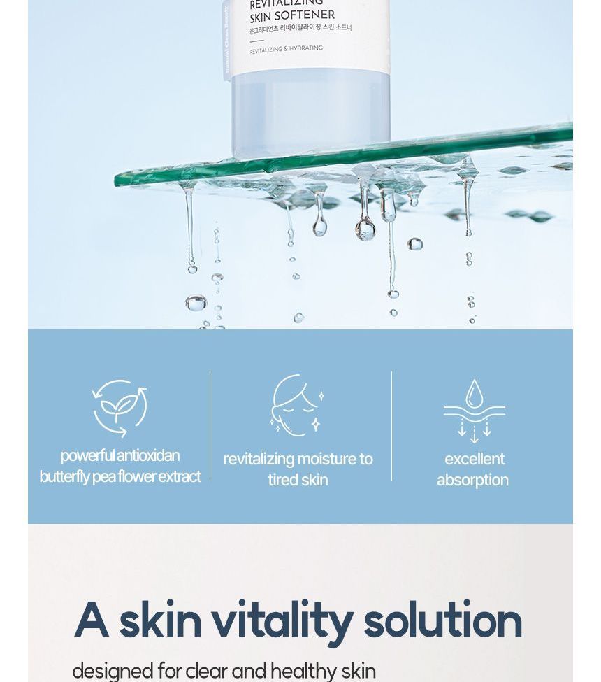 ongredients - Revitalizing Skin Softener, 250ml, 462 g, 8809884770830