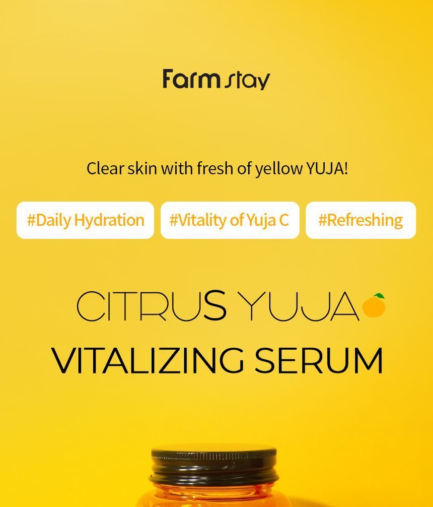 Farm Stay - Citrus Yuja Vitalizing Ampoule, 250ml, 324 g, 8809674692199