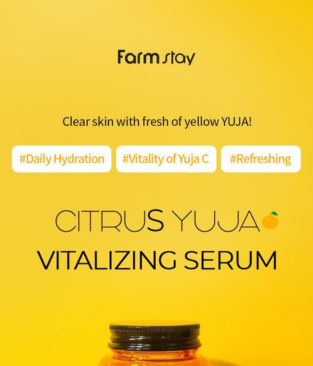 Farm Stay - Citrus Yuja Vitalizing Ampoule, 250ml, 324 g, 8809674692199
