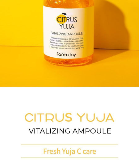 Farm Stay - Citrus Yuja Vitalizing Ampoule, 250ml, 324 g, 8809674692199
