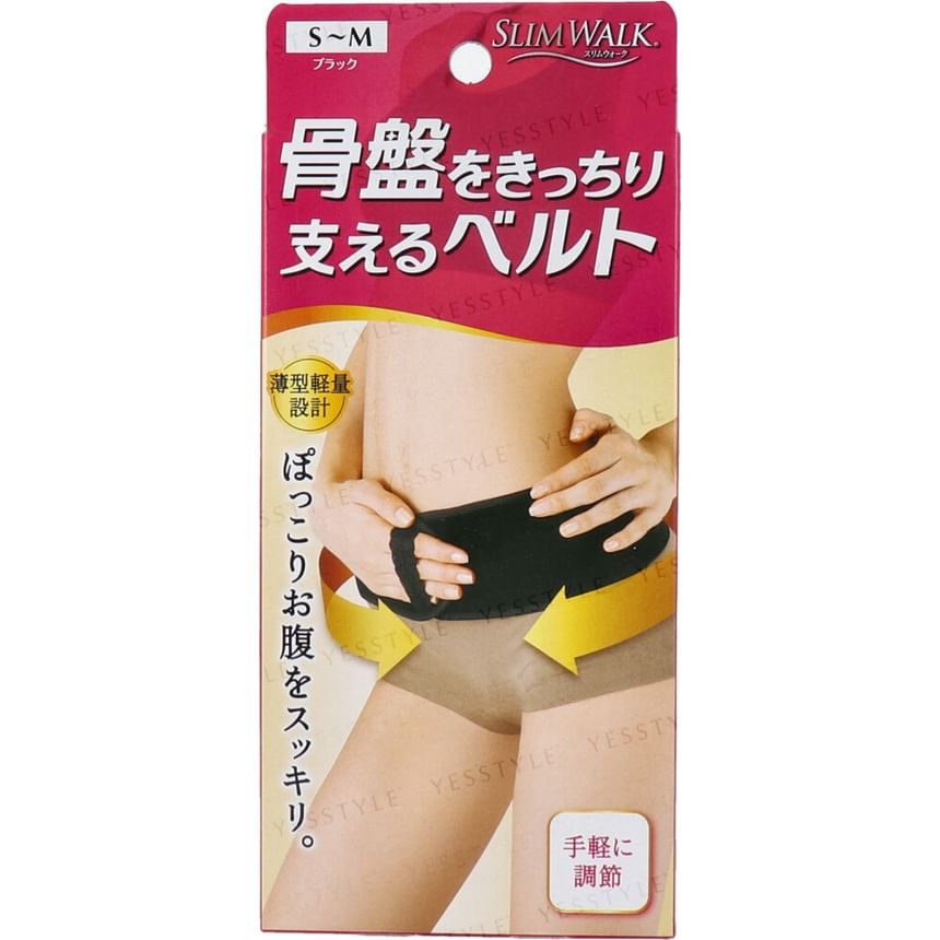 Slim Walk - Pelvic Support Belt, 1 pair - Black - S-M, 100 g, 4902522665674