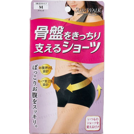 Slim Walk - Pelvic Support Panties, 1 pair - Black - M, 100 g, 4902522665650