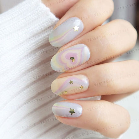 Lunacaca - Mystical Unicorn Nail Art Stickers, 24 pcs, 19 g, 4892022001042