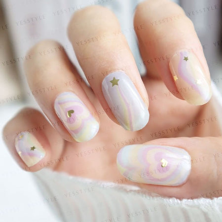 Lunacaca - Mystical Unicorn Nail Art Stickers, 24 pcs, 19 g, 4892022001042