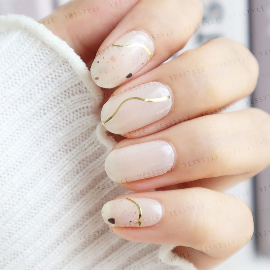 Lunacaca - Silhouette Of A Summer Night Nail Art Stickers, 24 pcs, 50 g, 4892022001040