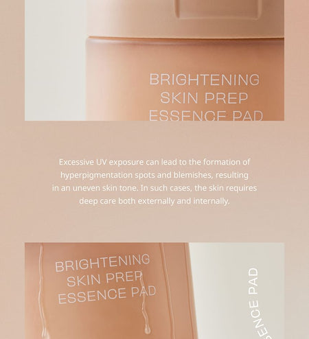 House of Hur - Brightening Skin Prep Essence Pad, 70 pads, 251 g, 8809875906149