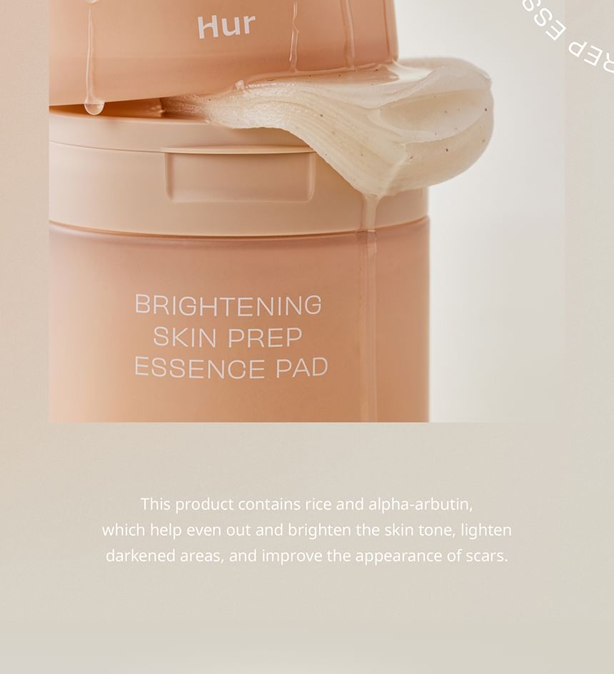House of Hur - Brightening Skin Prep Essence Pad, 70 pads, 251 g, 8809875906149