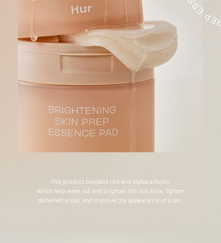 House of Hur - Brightening Skin Prep Essence Pad, 70 pads, 251 g, 8809875906149