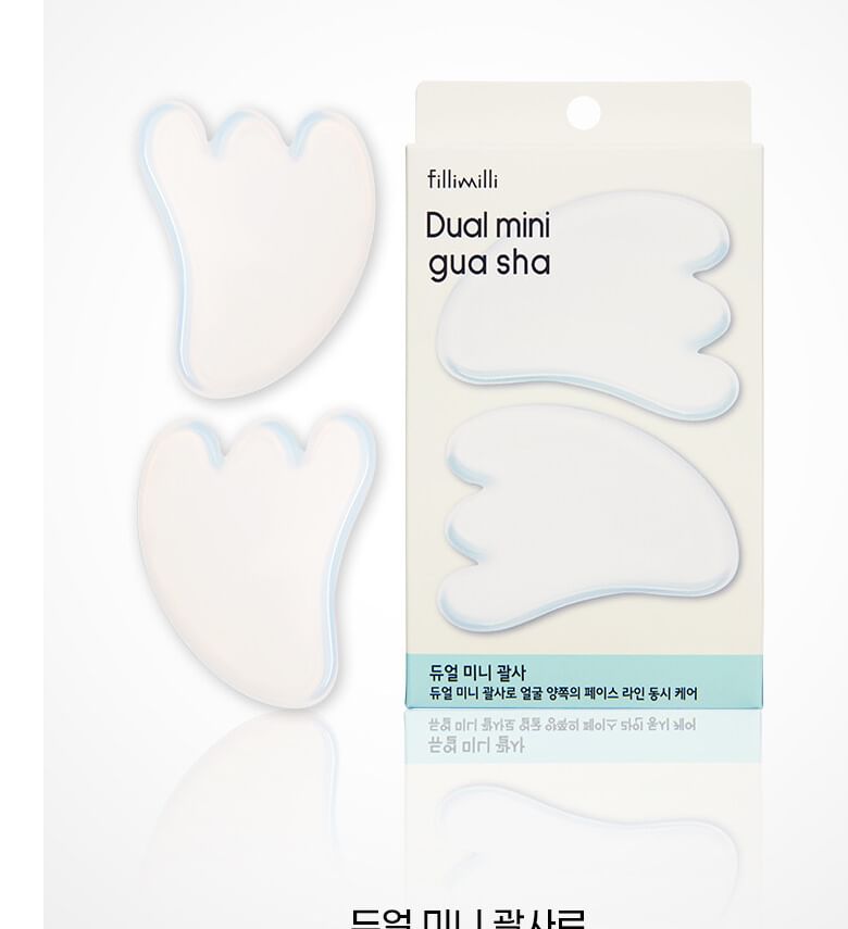 fillimilli - Dual Mini Gua Sha Set, 2 pcs, 50 g, 8809819210066