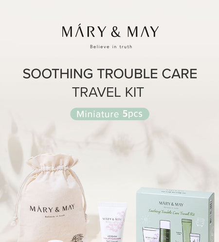 Mary&May - Soothing Trouble Care Travel Kit, 6 pcs, 170 g, 8809670682453