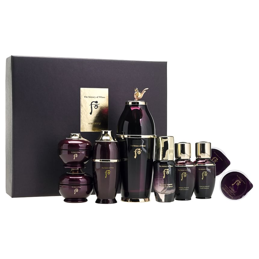 THE WHOO - Hwanyu Imperial Youth Recovery Serum Special Set, 17 pcs, 1346 g, 8801051255218